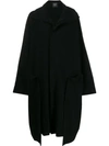 YOHJI YAMAMOTO WIDE SEAM OVERSIZED COAT