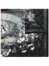 ALEXANDER MCQUEEN PRINTED SILK SCARF