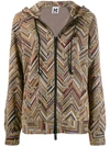 MISSONI JACQUARD HOODED JACKET