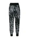 FENDI FLORAL TAPERED TROUSERS,FR6117A1E412473854