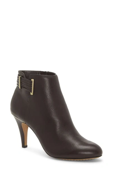 Vince Camuto Vinisha Bootie In Creamy Caramel Leather