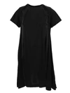 SACAI BLACK COTTON DRESS,04588001