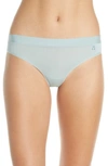 Tommy John Second Skin Cheeky Bikini In Grey Mist