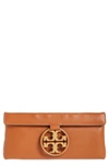 TORY BURCH MILLER LEATHER CLUTCH,61176