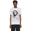 COMME DES GARÇONS HOMME DEUX COMME DES GARCONS HOMME PLUS WHITE FACE C PRINT T-SHIRT