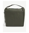Allsaints Kita Leather Backpack In Khaki Green