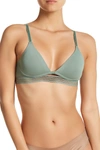 Real Underwear Fusion Contour Wire-free Bralette In Huntress