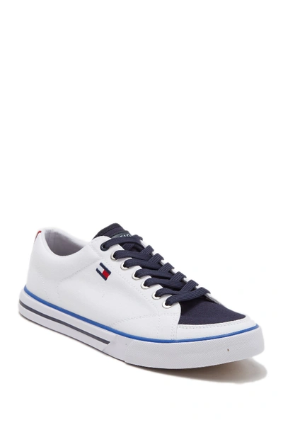 Tommy Hilfiger Regis Canvas Sneaker In Whifb