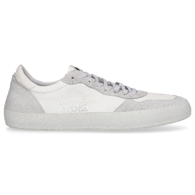 Philippe Model Low-top Trainers Lakers Vintage Calfskin Logo White