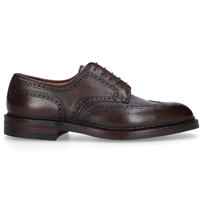 Crockett & Jones Business Shoes Derby Pembroke Calfskin In Brown
