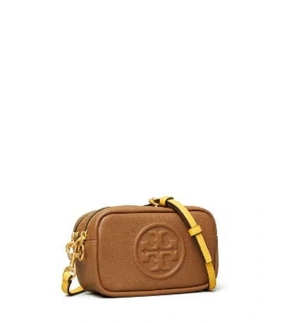 Tory Burch Perry Bombe Mini Bag In Moose