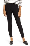 Hue Women's Fleece-lined Denim Leggings In Black