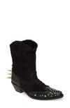 JUNYA WATANABE SPIKED ANKLE COWBOY BOOTS,JD-K101-051