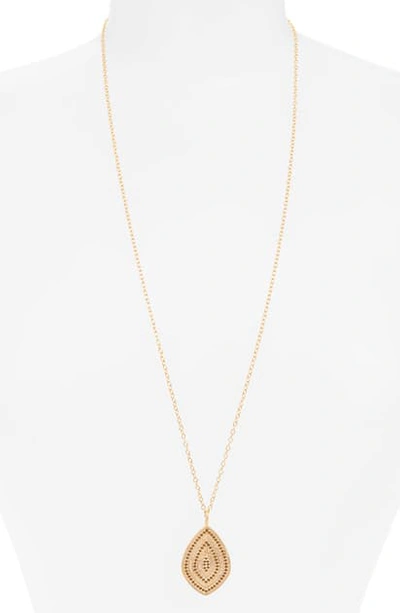 Anna Beck Kite Pendant Long Necklace (nordstrom Exclusive) In Gold