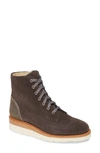 The Office Of Angela Scott Mr. Harrison Boot In Grey Metallic