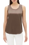 LAFAYETTE 148 PERLA REVERSIBLE SILK BLOUSE,MBW19R-2629