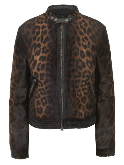 Tom Ford Jacket In Leopard