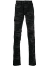 PHILIPP PLEIN SUPER STRAIGHT-CUT TROUSERS