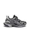 Balenciaga Grey & Black Track.2 Caged Sneakers In Grey