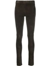 ARMA LEATHER SKINNY TROUSERS