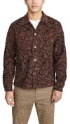 OUR LEGACY P.X. EVENING SHIRT SWIRL PRINT