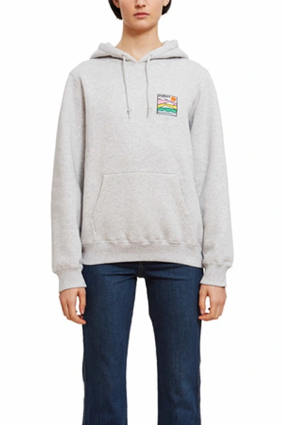 Stussy Opening Ceremony Sierra Hoodie In Ash Heather