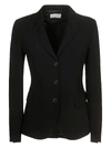 ALBERTO BIANI BLACK BLAZER,II823AC003090