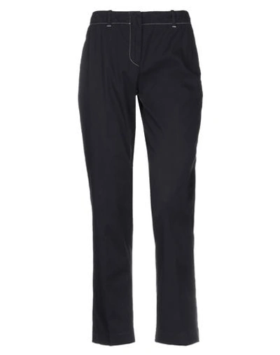 Incotex Woman Pants Midnight Blue Size 8 Cotton, Elastane