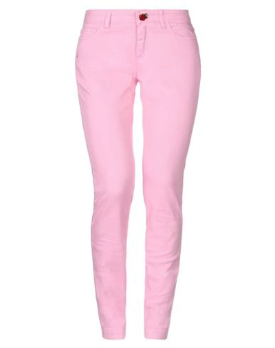 Dolce & Gabbana Tief Sitzende Skinny Jeans In Bubblegum