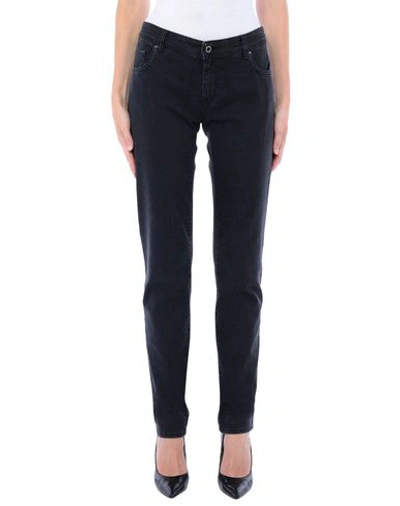 Armani Jeans Denim Pants In Black