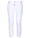 Dsquared2 Denim Pants In White