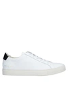 Common Projects Round-toe Low-top Leather Sneaker With Flat Sole In White