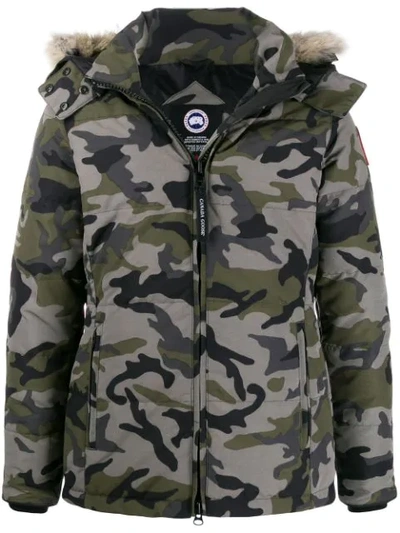 Canada Goose Expedition Extreme Weather 625 Fill Power Down Parka With Genuine Coyote Fur Trim In Grey