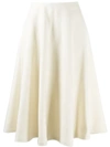Courrèges Full Shape Skirt In White