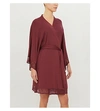 EBERJEY Colette lace-trim jersey robe