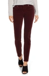 Kut From The Kloth Diana Stretch Corduroy Skinny Pants In Currant
