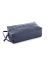 ROYCE NEW YORK Compact Leather Toiletry Bag