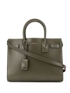 Saint Laurent Sac De Jour Souple Tote In Green