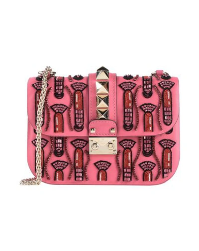 Valentino Garavani Cross-body Bags In Pink