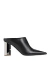Proenza Schouler Woman Mules & Clogs Black Size 8 Soft Leather In Black