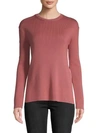 VALENTINO LONG-SLEEVE WOOL & COTTON-BLEND TOP,0400011660504
