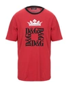 Dolce & Gabbana T-shirts In Red