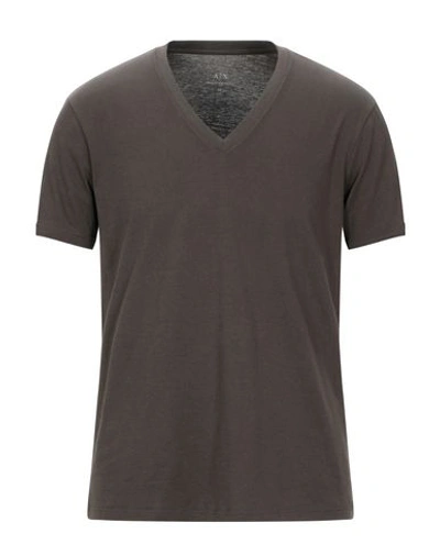 Armani Exchange T-shirt In Khaki