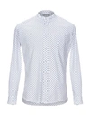 GREY DANIELE ALESSANDRINI GREY DANIELE ALESSANDRINI MAN SHIRT WHITE SIZE 17 COTTON, ELASTANE,38862902KT 8