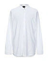 Armani Exchange Solid Color Shirt In White