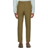 PAUL SMITH PAUL SMITH BROWN FORMAL TROUSERS