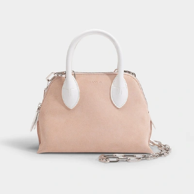 Lanvin Magot Mini Colorblock Bag In Pink