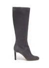 JIMMY CHOO 'TEMPE 85' SUEDE KNEE HIGH BOOTS