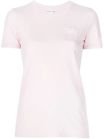 Alex Mill Klassisches T-shirt In Pink