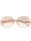 CHLOÉ CHIARA OVERSIZED-FRAME SUNGLASSES